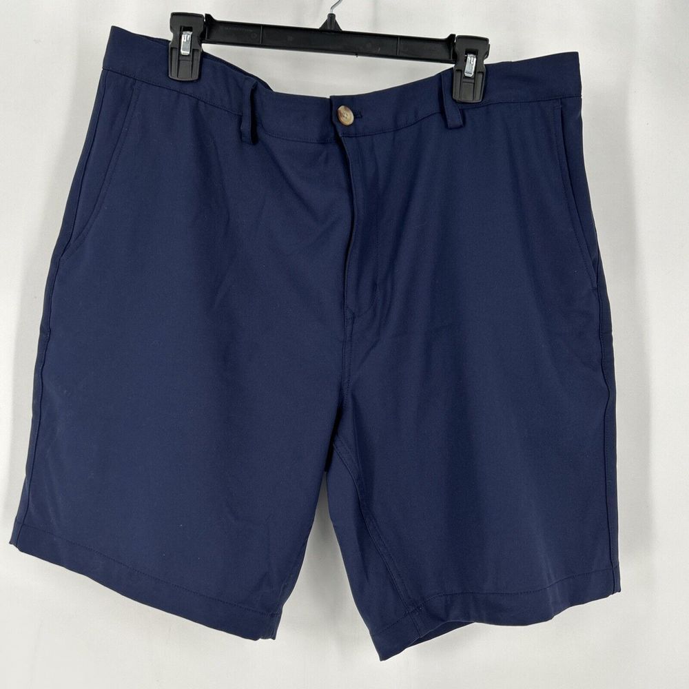 Vineyard Vines Navy Blue Men's Flat Front Shorts